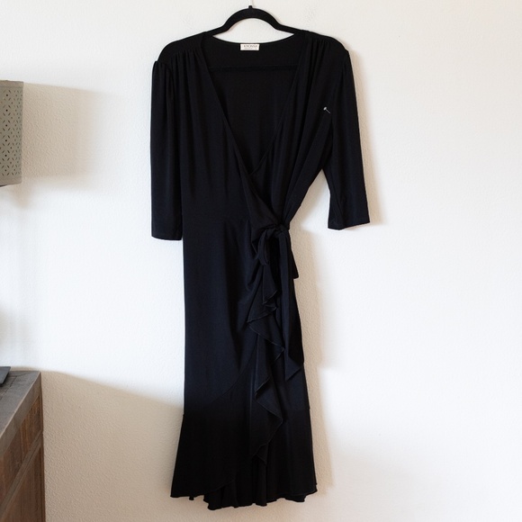 Kiyonna Whimsy Wrap Dress - Picture 2 of 5